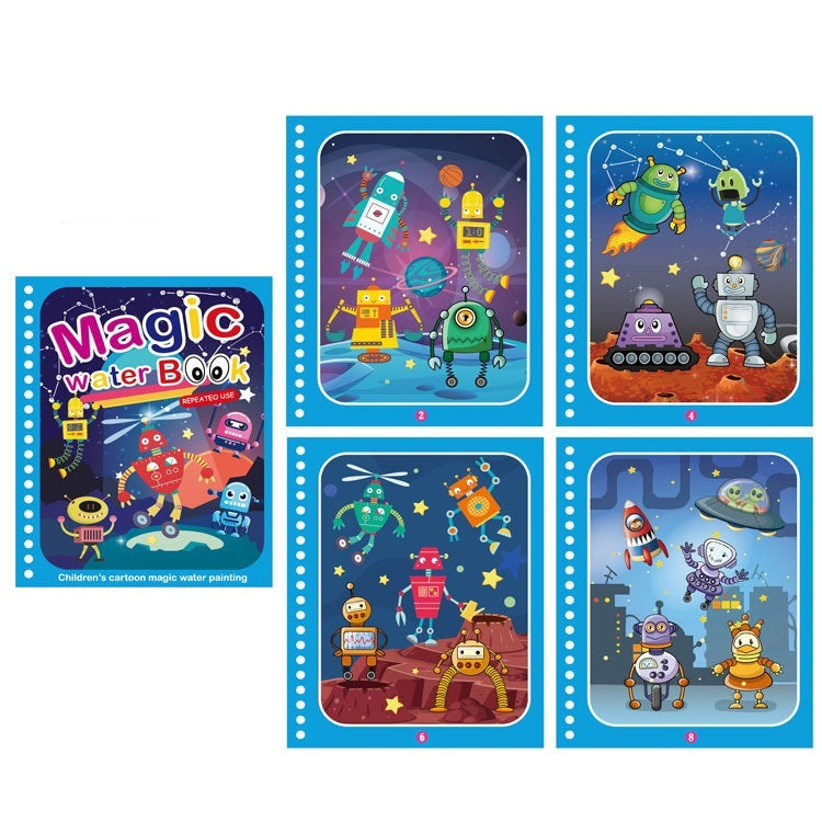 Children's Creative Magic  Water Painting Book 4cb78991 0d3e 44a9 b47d a996a038d97b