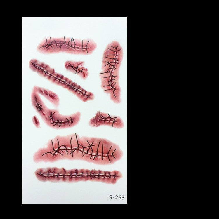 Simulation Prank Fake Wound Tattoo Sticker 4cb7ea33 6a68 41ea 8f8c 1498a34b5ffa