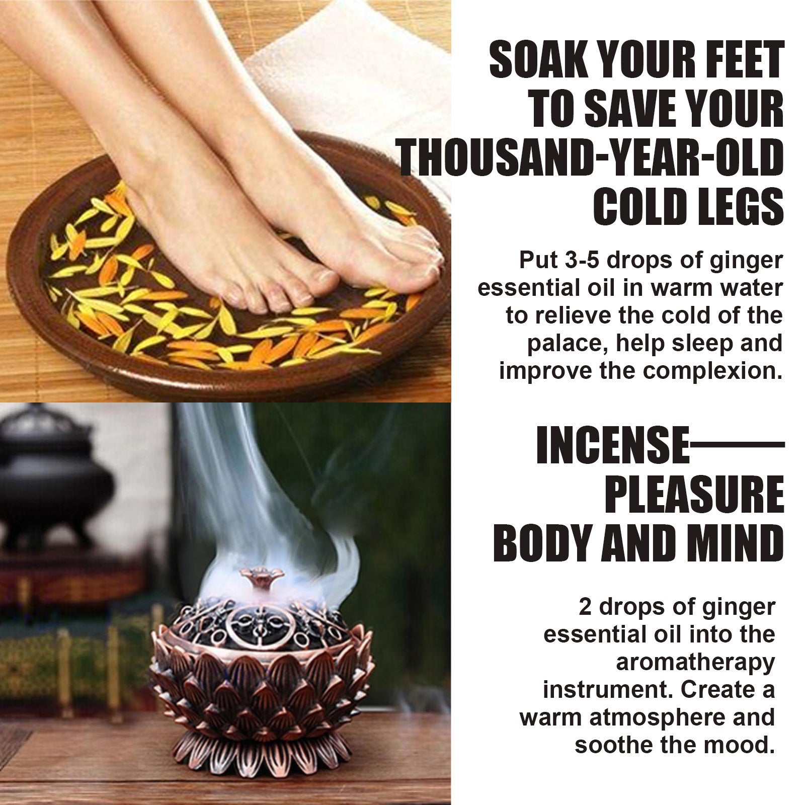 Ginger Essential Oil 10ml Vegetable Oil Body Massage Humidifier 4cc21e6d 2b42 46ea b6e7 5c467605b31d