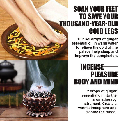 Ginger Essential Oil 10ml Vegetable Oil Body Massage Humidifier 4cc21e6d 2b42 46ea b6e7 5c467605b31d
