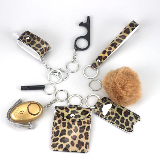 9-piece Keychain Fashion Leather - HD Wireless Product #1