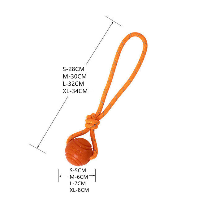Pet Dog Bouncy Ball, Bite-resistant Solid Ball, Rubber Bite 4cc982f4 6f54 4009 8860 989b1eb36ebf