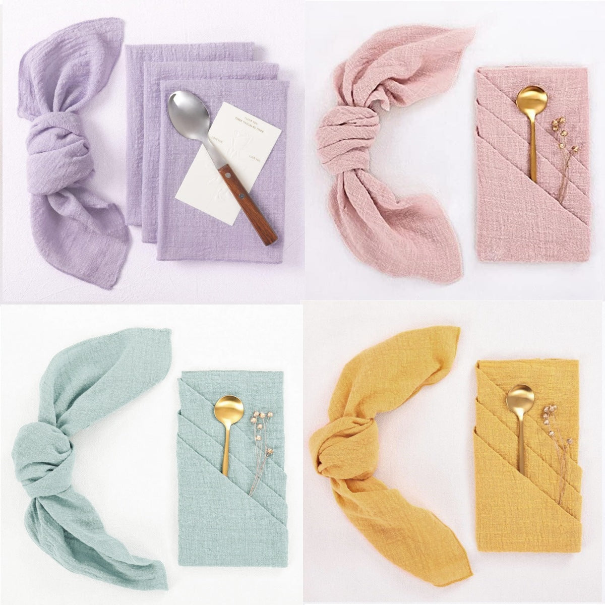 Napkin Batiste Cloth Wedding Party Western-style Placemat Table Decoration 4ce4a070 ba14 422a 84d1 257501cfbd96