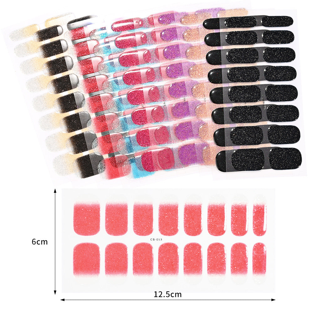 Gel Second Generation Phototherapy Semi-curing Nail Sticker 4ce78128 098b 4dff b6c2 b6d3c0c4964d