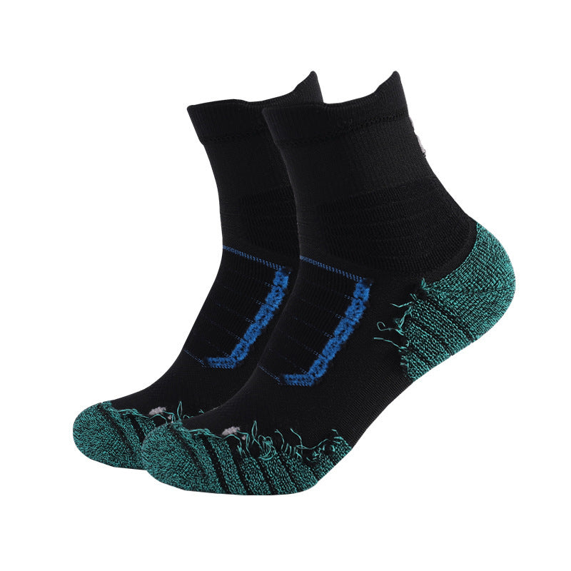 Unisex Thickened Towel Bottom Sweat-absorbent Breathable Knee-high Sports Socks 4cf6ead1 5357 45af 97bf f469944af018