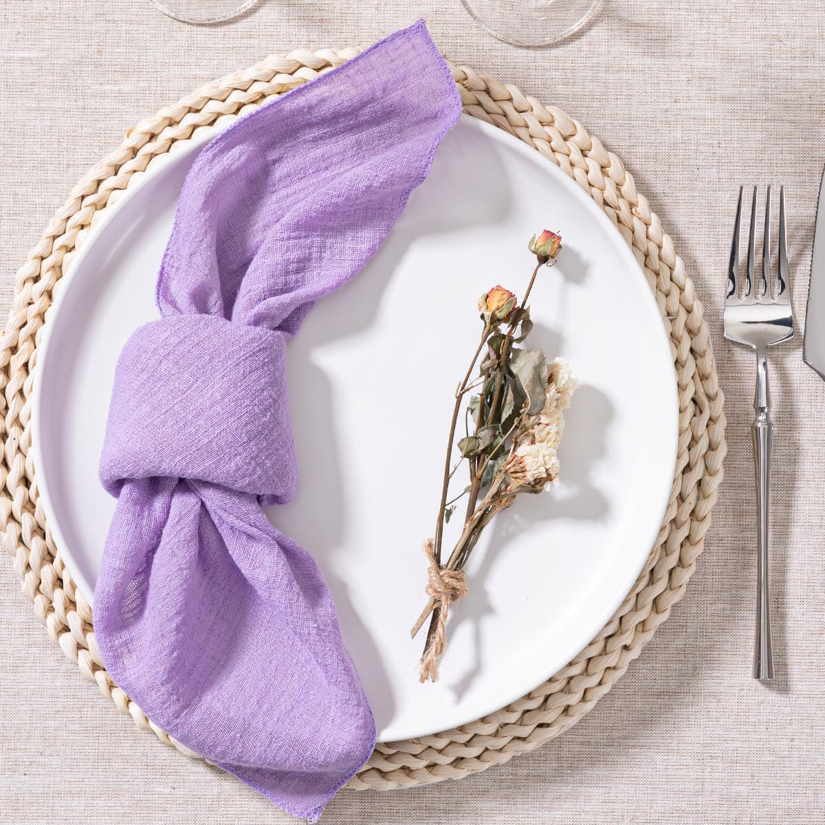 Napkin Batiste Cloth Wedding Party Western-style Placemat Table Decoration 4cfb765f 6c3d 4f11 b9d9 9ee55bab32c3
