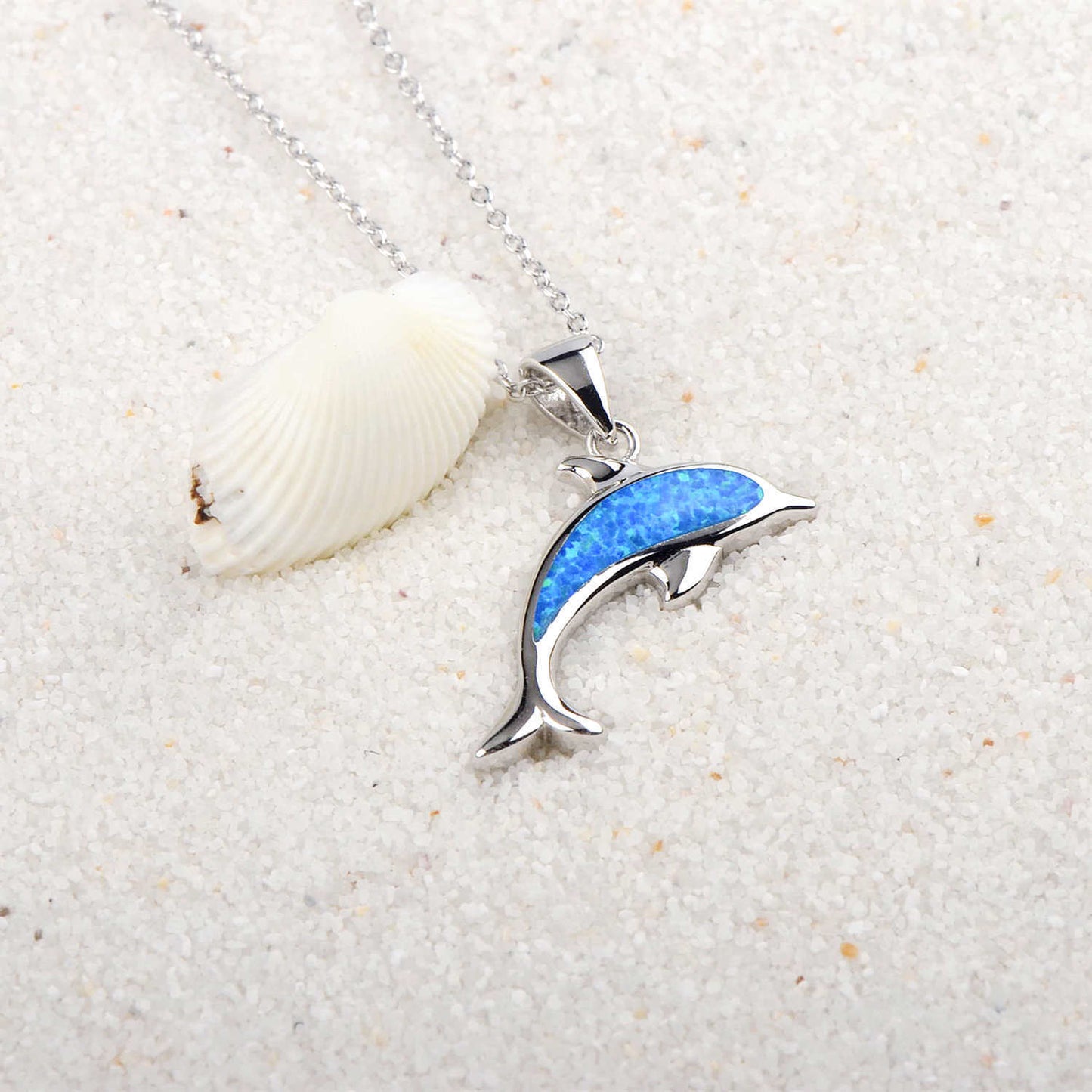 Ocean Dolphin Pendant Copper Necklace 4d0ae298 cdf6 4754 967b b5c75ade4502