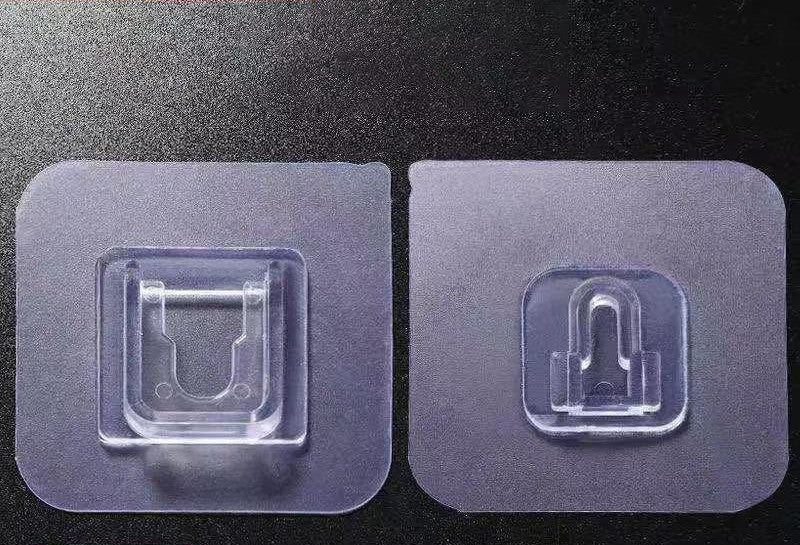 Strong Adhesive Snap Button, No Trace, No Punching, Hangable Double-sided Patch, Transparent Hook Buckle - 图片 6