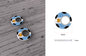 Creative Football World Cup Fidget Spinner Toy Keychain Hand Spinner Anti-Anxiety Toy Relieves Stress Finger Spinner Keychain