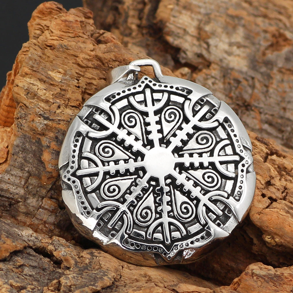 Stainless Steel Viking Jewelry Full Rice Rune Necklace 4d25ecdc 4e31 47d3 9822 c6e65b884096