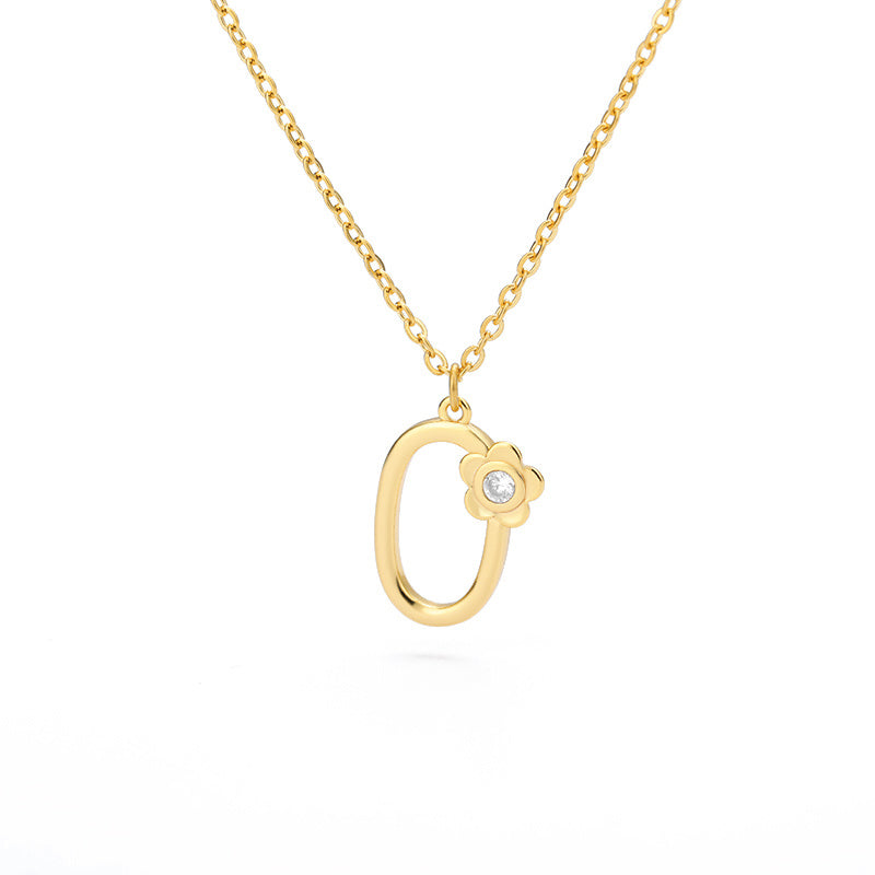 Rose English Alphabet Pendant Necklace 4d341d4a 4282 4214 ad41 4b54f9f651d9