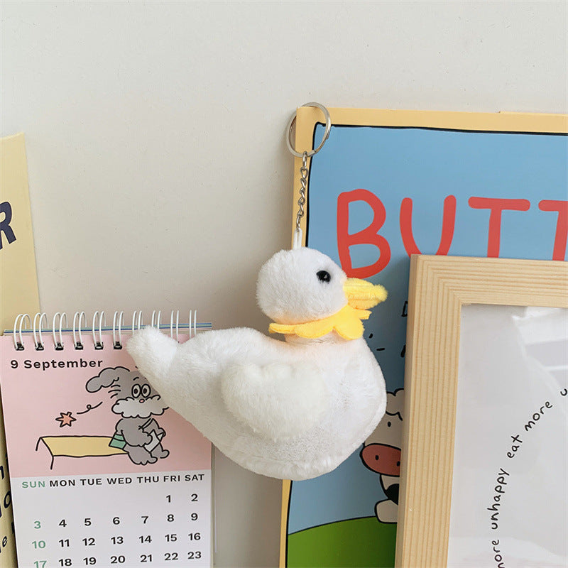 Cute Cole Duck Plush Toy Creative Yellow Little Duck Keychain Small Pendant Doll 4d4e67a2 db24 4b45 b16a ac6f494a1f2f