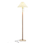 Retro Light Luxury Wood Grain Simple Pleated Floor Lamp Bedroom Bedside Sofa Study Floor Lamp 4d66bfeb 841a 4bbf b1ef 45cfea8
