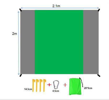 Beach Mat Folding Waterproof Picnic Mat 4d6764b5 e1e7 4b5c 858f 91e1a01ee1b6