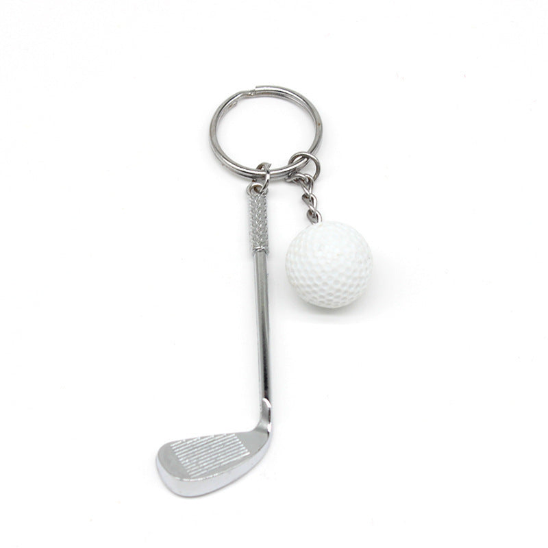 Golf Keychain Pendant Cross-border Gift Golf Creative European And American Metal Hardware Pendant Crafts 4d7ce19f c7b4 4a85 