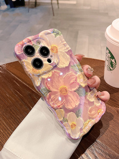 Oil Painting Flower Lanyard Phone Case 4d878283 2459 4ca9 807d 18f1290bdc5d aee5bce5 df5d 4f7d a459 cda31ee96ea8