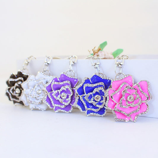 Flower Metal Pendant Key Chain 4d8a1a65 b9f9 49fb 92a9 41da04901ef3