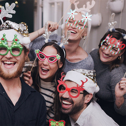 Christmas Creative Party Gathering Dress Up Glasses 4d8a36b5 4c59 47e1 bb34 97ea9b8bb768