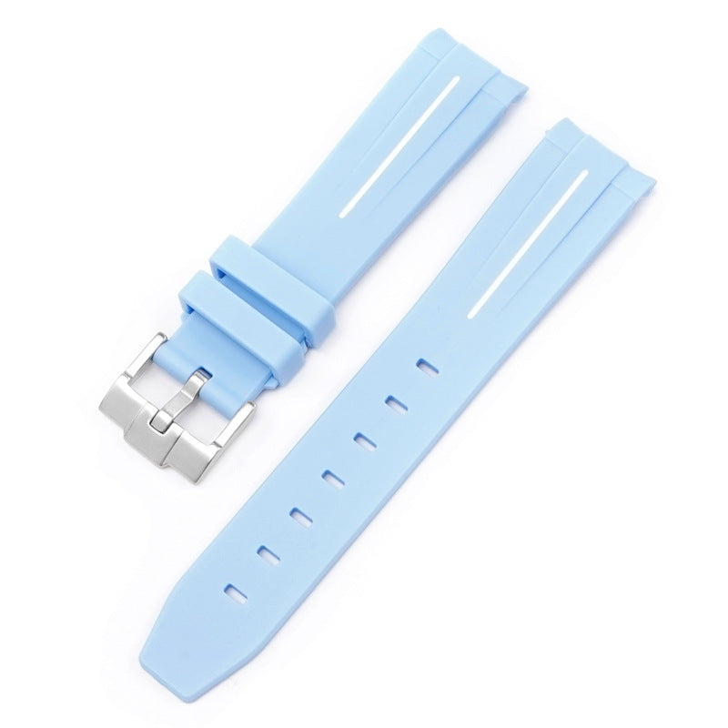 Mercury Arc Rubber Watch Strap Men's And Women's Waterproof 20mm 4d8d6d1b 4913 4632 a158 707f8694b191