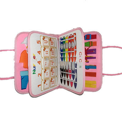 New Busy Book Children's Busy Board Dressing And Buttoning Learning Baby Early Education Preschool Sensory Learning Toy 4d8d7