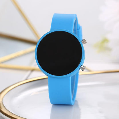 Round LED Cute Fashion Casual Metal Electronic Watch 4d8ea3cb 07ce 4eec b7ac 4e02d5946d2f