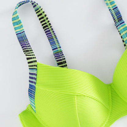 Printed Sexy Halter Bikini Women's Fashion Split 4d924712 a28d 458b bd4a a664185b02a7