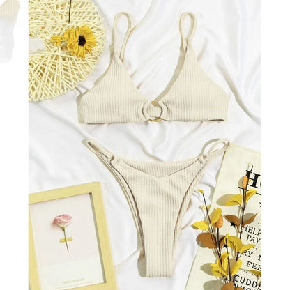 European And American Style Lns Solid Color Swimsuit 4db155b5 7a33 47f6 9019 03e94ee33e3c