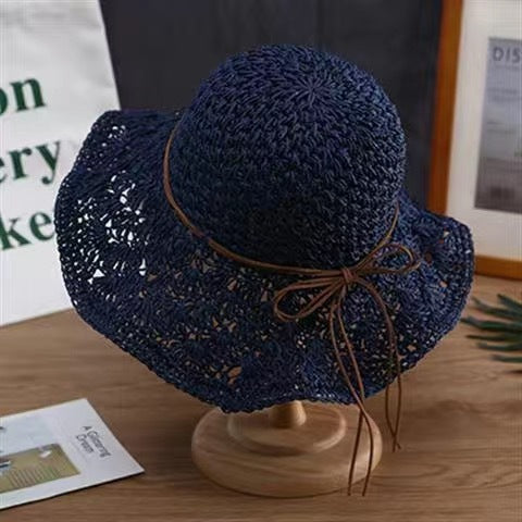 Fashionable Handmade Crochet Straw Hat 4dc3e71b 5af4 45ad a7cf 3f095e9a1890