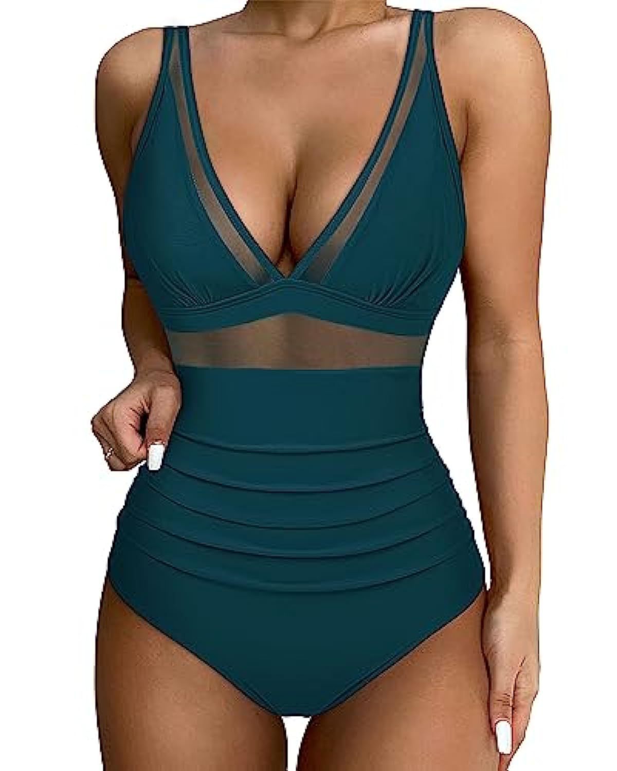 Women's High Waist One-piece Swimsuit 4dd7447c 108a 417a b0ad 85f77156c51d