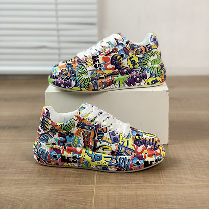 Hand-painted Shoes Women's Platform Casual Shoes Painted Sports 4e38802d 74d5 4764 a9ec fb0cf72bf559