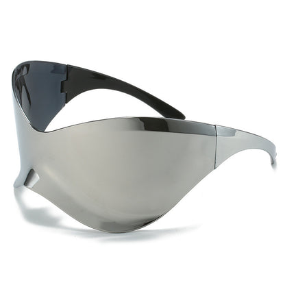 Large Rim Sunglasses Women's Fashion Y2g Millennium Rimless Riding Sunglasses Men's Cross-border Amazon Hot 4e38dd32 0dfa 4f8