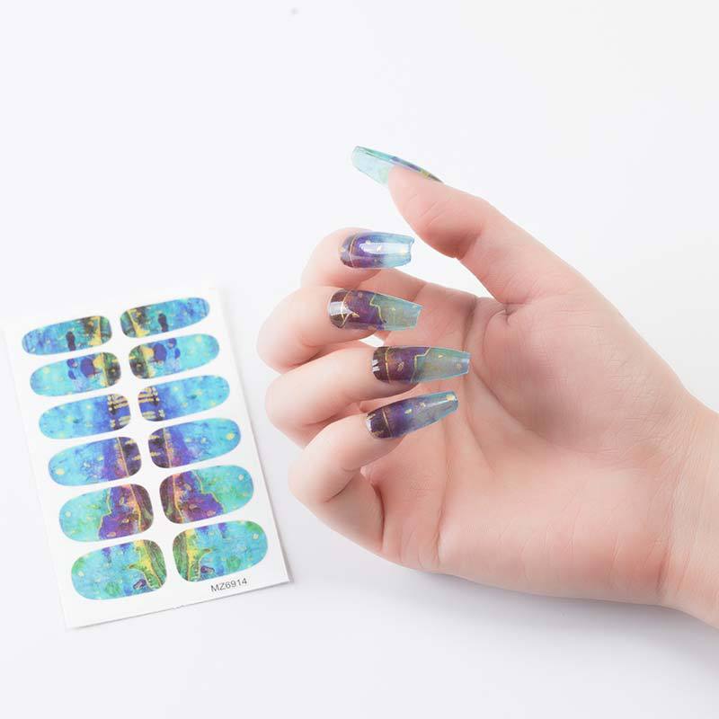 Nail Sticker European And American Oil Painting Art 4e3cac23 10c3 423c aad1 8e6bfbf22cc1