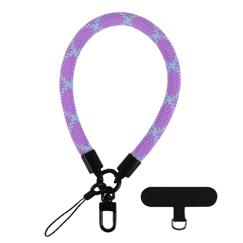 Mobile Phone Short Polyester Rope Anti-theft Wrist Strap Keychain - 图片 15