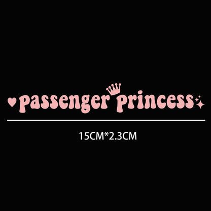 Passenger Princess Automobile Sticker Interesting Creative Suitable For Car Rearview Mirror 4e7844b2 d790 401f 8728 087e279c9