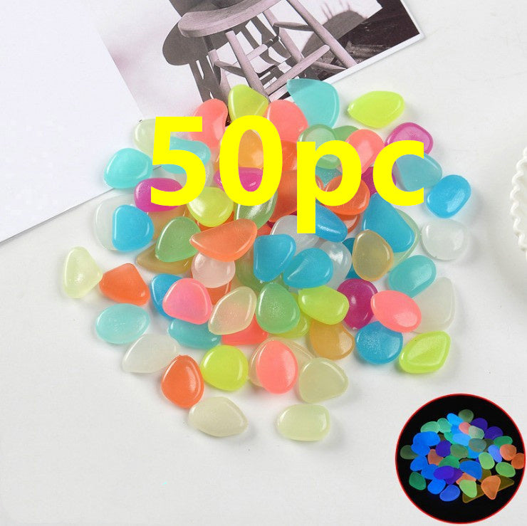 Luminous Stones Fluorescent Aquarium Pebbles Fish Tank Garden Luminous Stones 4e81df3e e6a7 4ebc 9be2 7876dec579e9