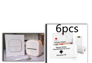 Portable Mini Thermal Label Printer Home Photo Printer Student Wrong Question Printer Bluetooth-compatible Mini Label Printer Price Tag - 图片 43