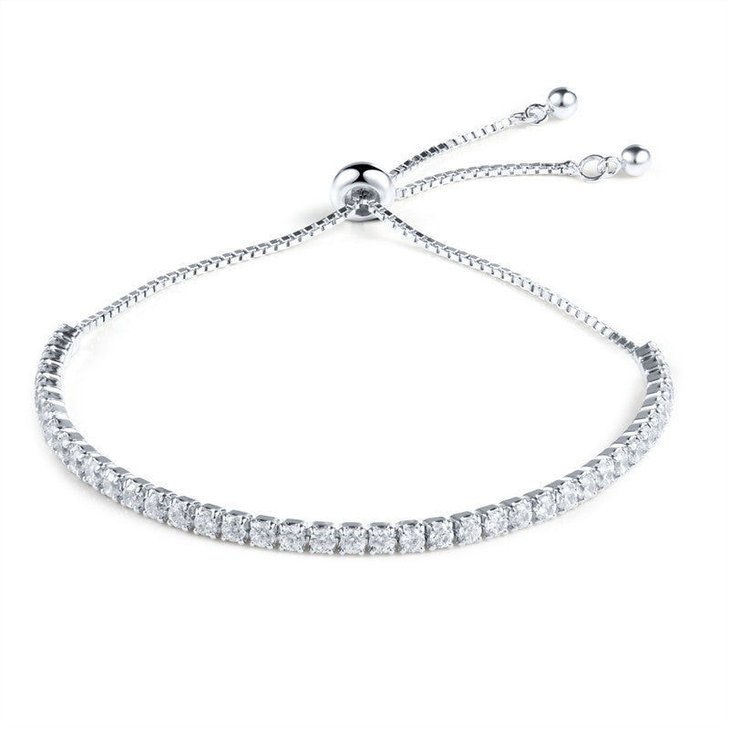 Fashion Tennis Shrink Zircon Bracelet 4e920574 4e6b 42e1 b0e1 fe26e460ae90