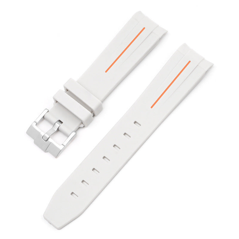 Mercury Arc Rubber Watch Strap Men's And Women's Waterproof 20mm 4eb31a68 28ff 4e64 879f c3584b303296
