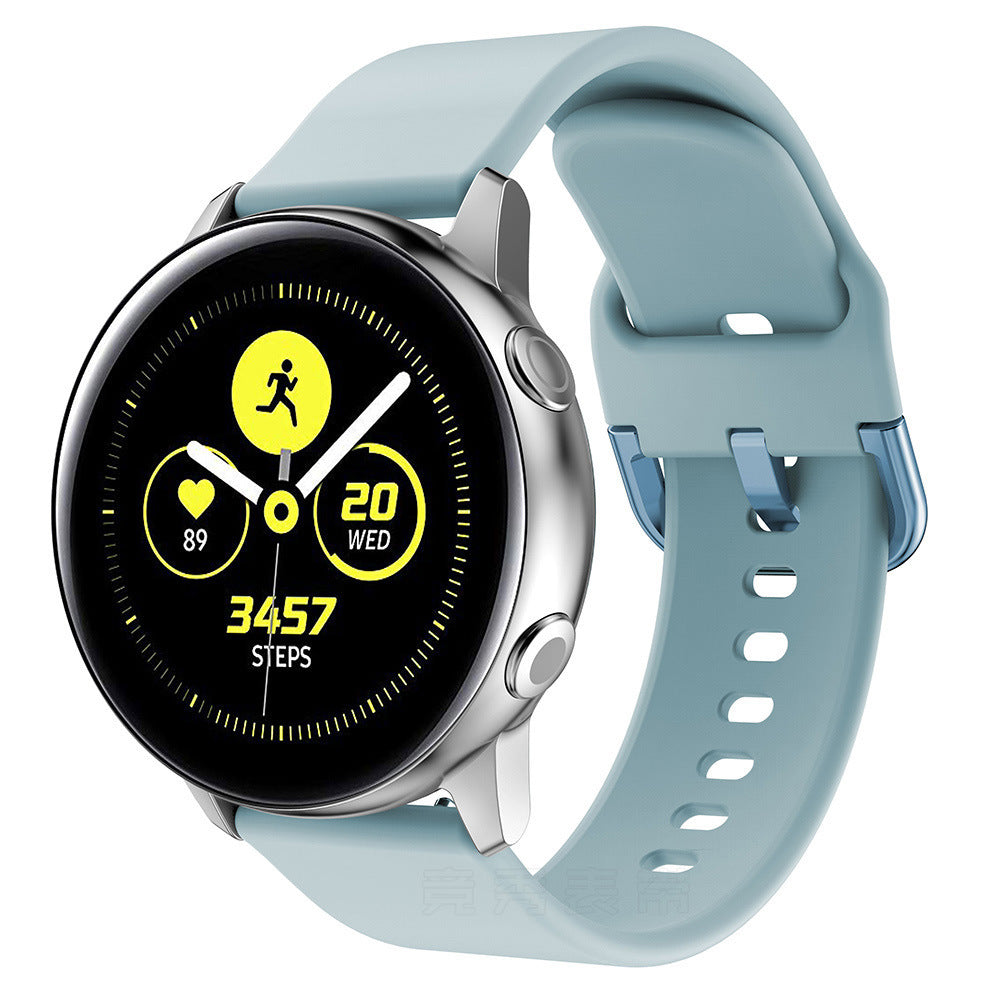 Universal 20 Or 22mm Silicone Strap For Smart Watch 4ebe1ad9 1f9d 456b b483 1b3b575ed923
