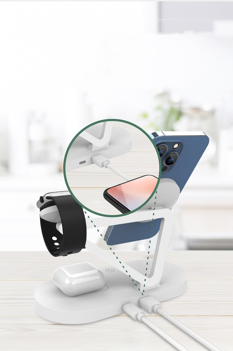 Wireless Charger Magnetic Suction Earphone Watch Fast - 图片 4