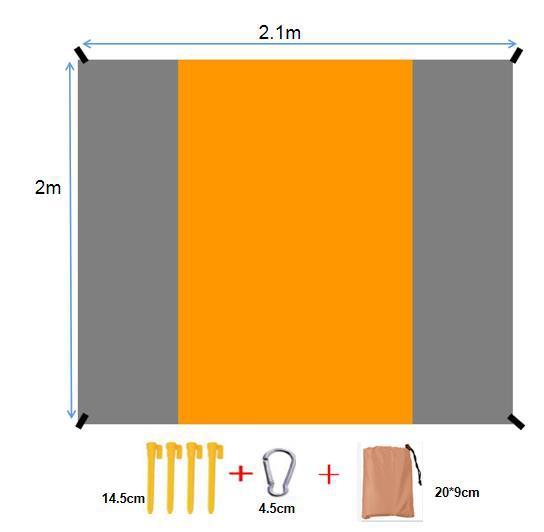Beach Mat Folding Waterproof Picnic Mat 4ed2bbb2 6461 42c8 8154 c8d2f64a4599