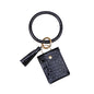 Leather Coin Purse Bracelet Keychain Ornaments PU Tassel Leather Card Bag DIY Wrist 4ee13a48 42f3 4a08 8044 46bd602b4b22