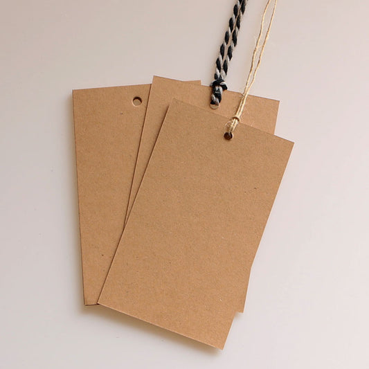Blank Kraft Gift Tags Cardboard Pricing Tags 4ee853a6 bc81 40fd 9b94 5fe9946fcb28