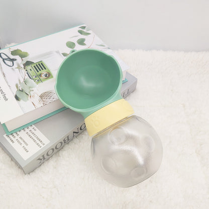 Dog Water Bottle Portable Travel Pet Drinker Leak Proof Dog Bowl Food Cat Fountain Outdoor Walking Drinking Bottle Dogs Feede