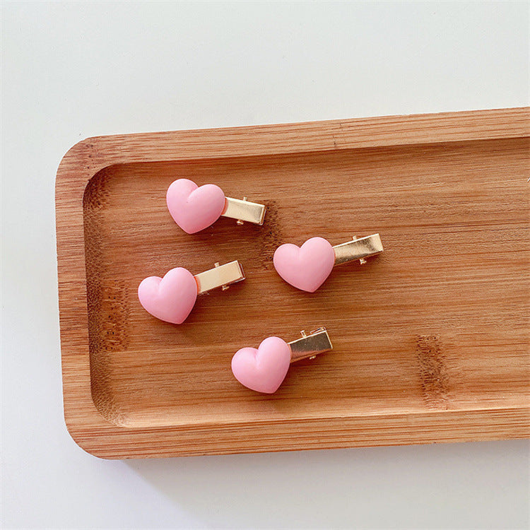 Pink Bow Heart Girls' Hairpin 4f1bb73e 8dc2 4d74 a168 3e100358f9cf