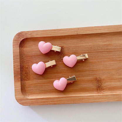 Pink Bow Heart Girls' Hairpin 4f1bb73e 8dc2 4d74 a168 3e100358f9cf