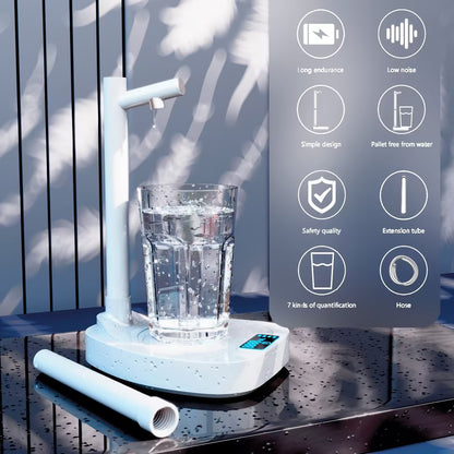Added Extension Tupe Water Dispenser Automatic Water Bottle Desktop Rechargeable Water Dispenser With Stand 4f3eb583 18ef 46d