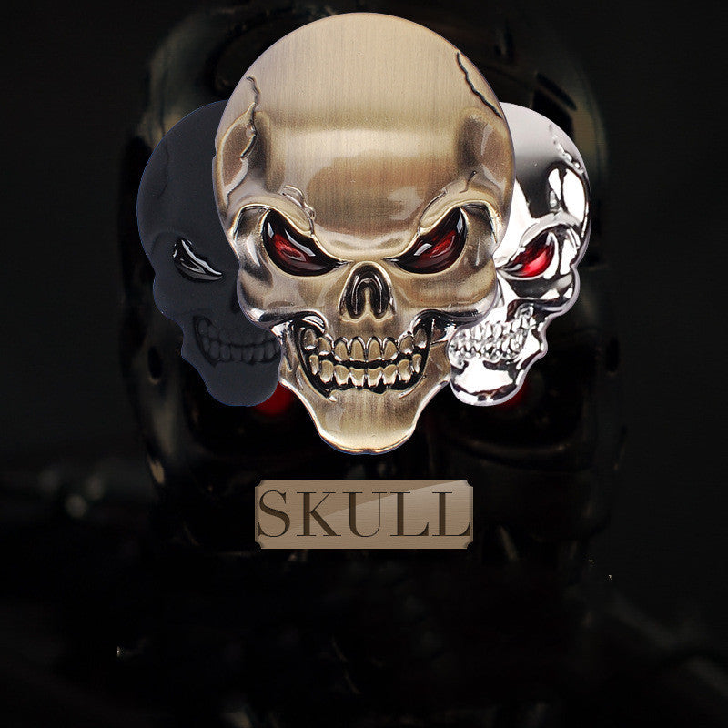 Car Metal Skull Sticker Body Sticker Red Eye Ghost Head 4f55a405 03ec 427f 80a9 26f4ab2518b6