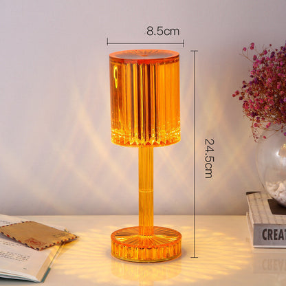 New Crystal Table Lamp Hotel Decoration Diamond Romantic Warm Led For Home Decor Romantic Gift Night Light 4f6339a1 7f81 4228
