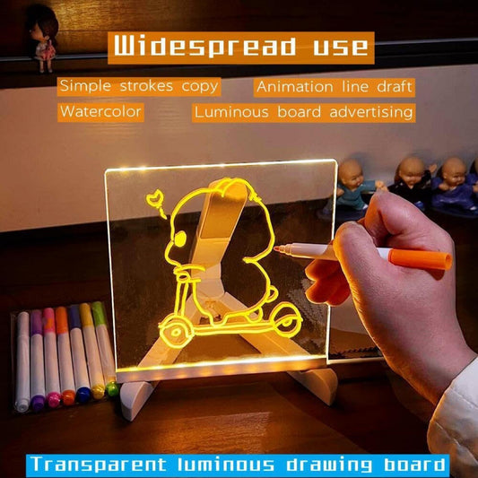 Acrylic Creative Desk Lamp Writing Light Board 4f6aa5f4 d9cd 491e 8655 249201a672e6